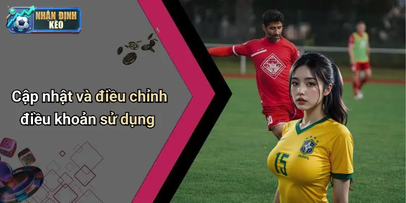 Cập nhật và điều chỉnh điều khoản sử dụng