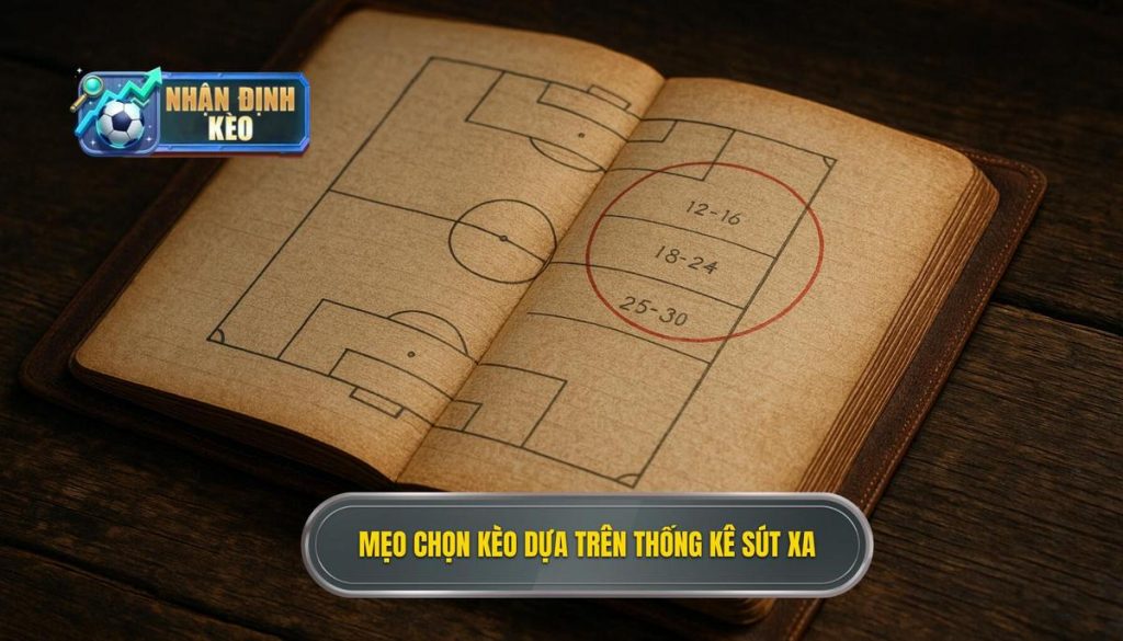 Mẹo chọn kèo dựa trên thống kê sút xa