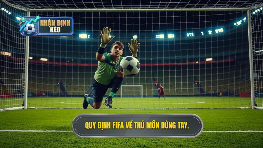 1. Quy định FIFA về thủ môn dùng tay.