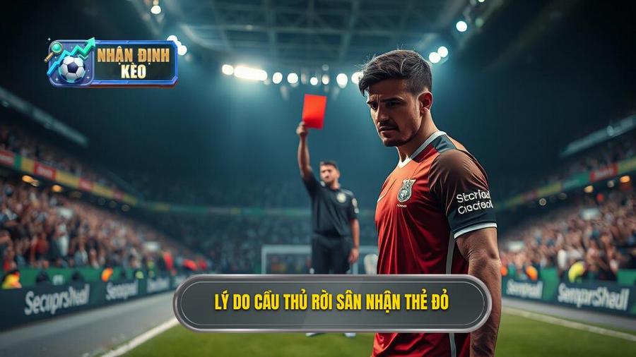 2. Lý do cầu thủ rời sân nhận thẻ đỏ