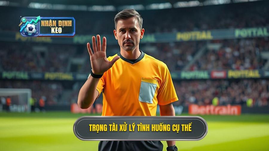 2. Trọng tài xử lý tình huống cụ thể