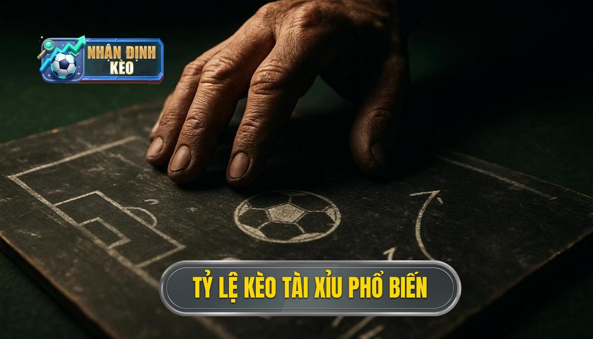 Các loại tỷ lệ kèo tài xỉu phổ biến và cách đọc chi tiết