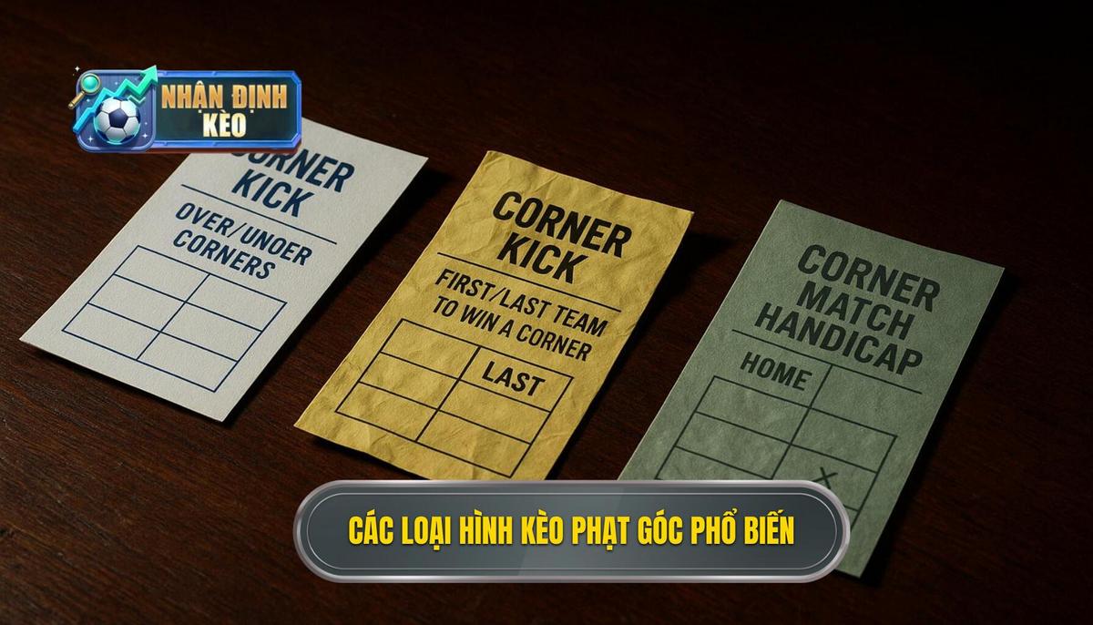Hiểu rõ bản chất của các loại hình kèo phạt góc phổ biến